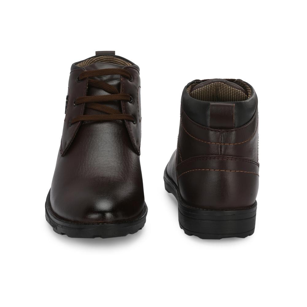 Vellinto DOUGLAS Casual Boots For Men ll Synthetic Leather Boots For Men Boots For Men