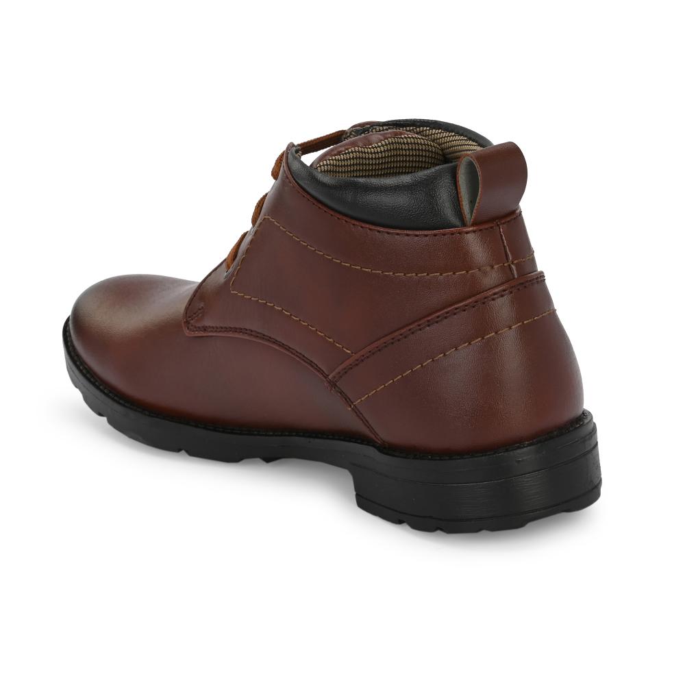 Vellinto DOUGLAS Casual Boots For Men ll Synthetic Leather Boots For Men Boots For Men