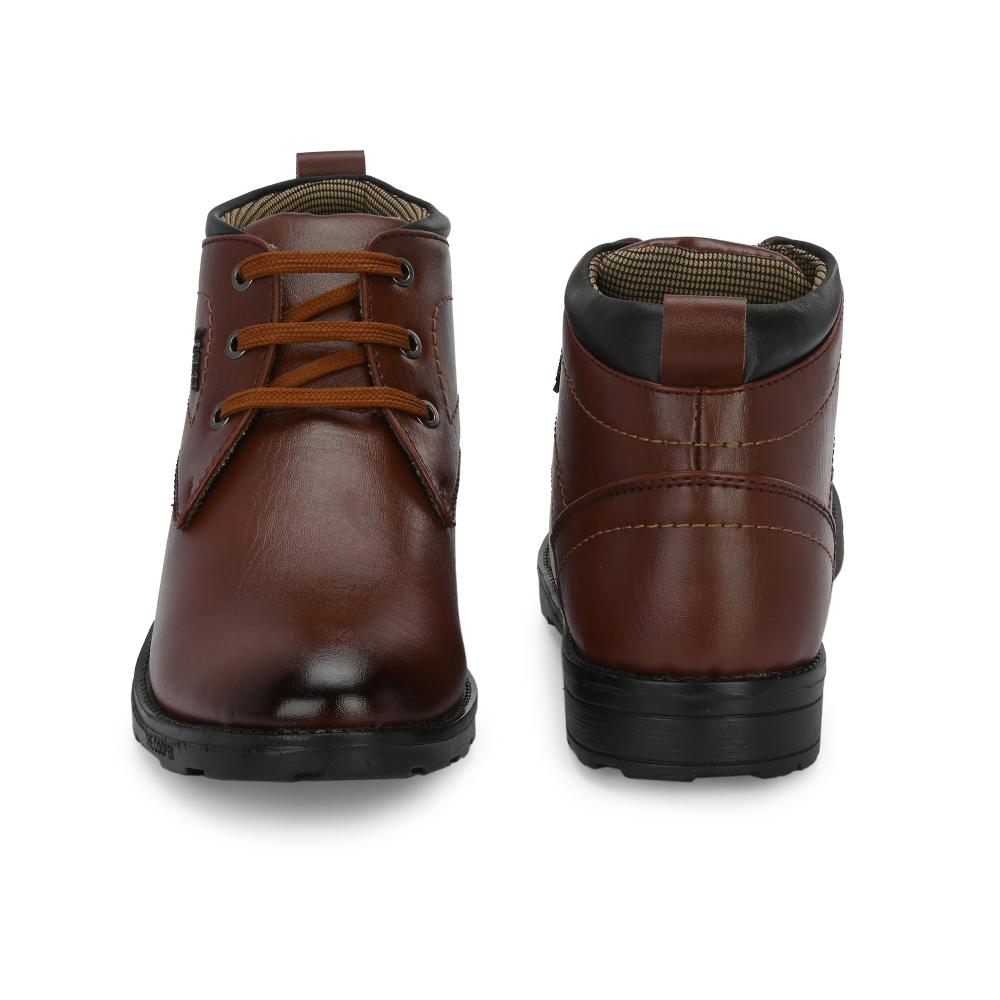 Vellinto DOUGLAS Casual Boots For Men ll Synthetic Leather Boots For Men Boots For Men