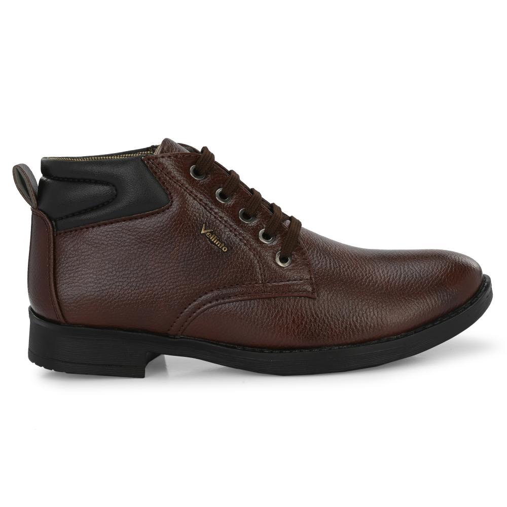 Vellinto ALEXANDER Casual Boots For Men ll Synthetic Leather Casuals For Men Boots For Men
