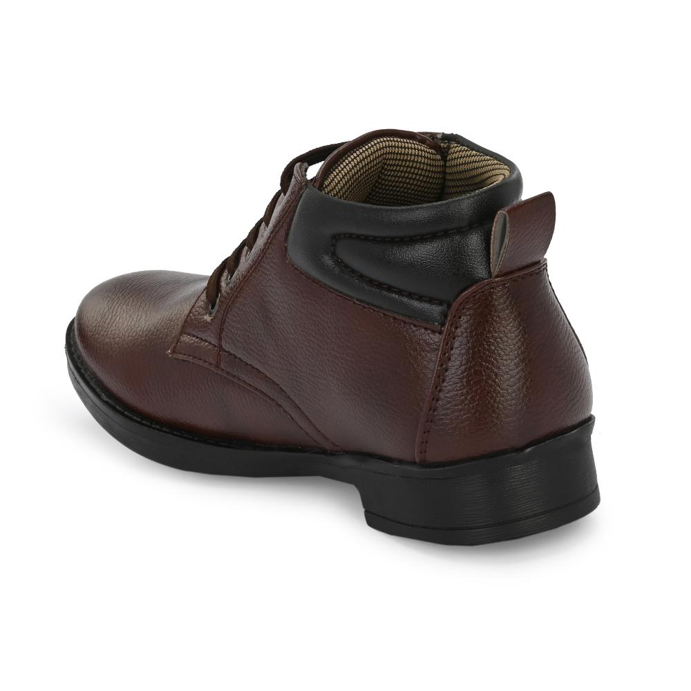 Vellinto ALEXANDER Casual Boots For Men ll Synthetic Leather Casuals For Men Boots For Men