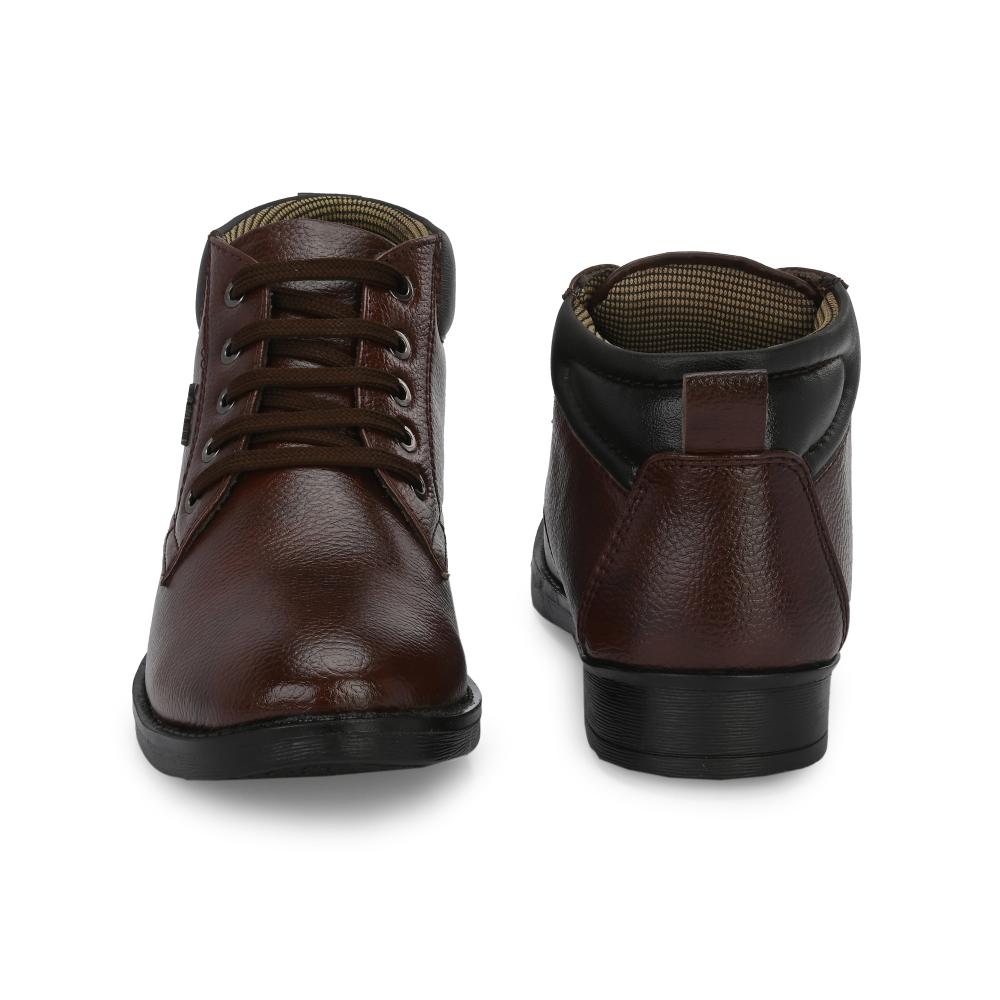 Vellinto ALEXANDER Casual Boots For Men ll Synthetic Leather Casuals For Men Boots For Men