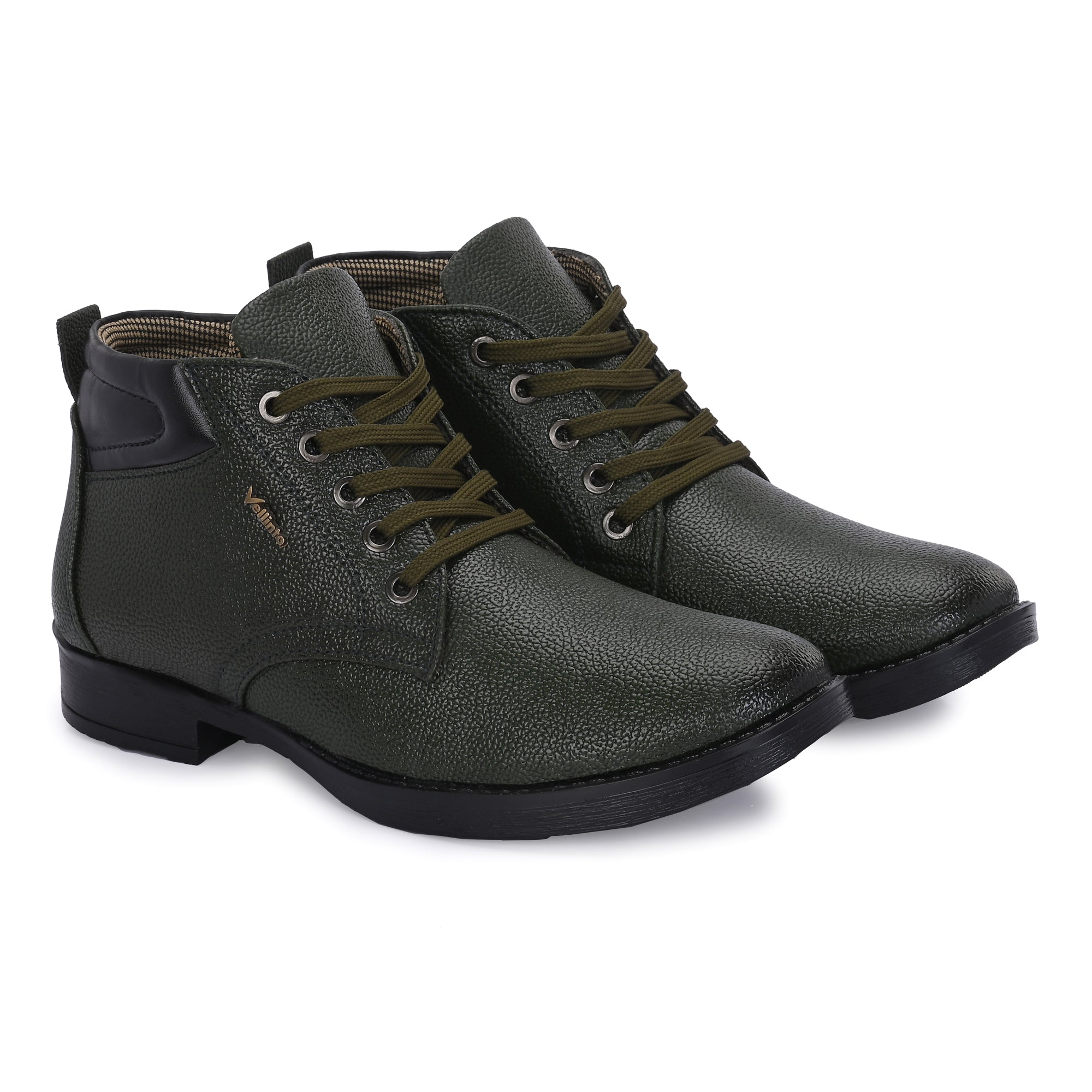 Vellinto ALEXANDER Casual Boots For Men ll Synthetic Leather Casuals For Men Boots For Men