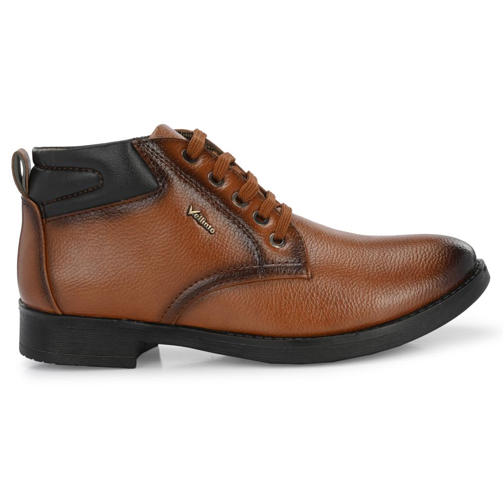 Vellinto ALEXANDER Casual Boots For Men ll Synthetic Leather Casuals For Men Boots For Men
