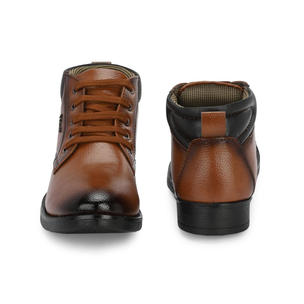 Vellinto ALEXANDER Casual Boots For Men ll Synthetic Leather Casuals For Men Boots For Men