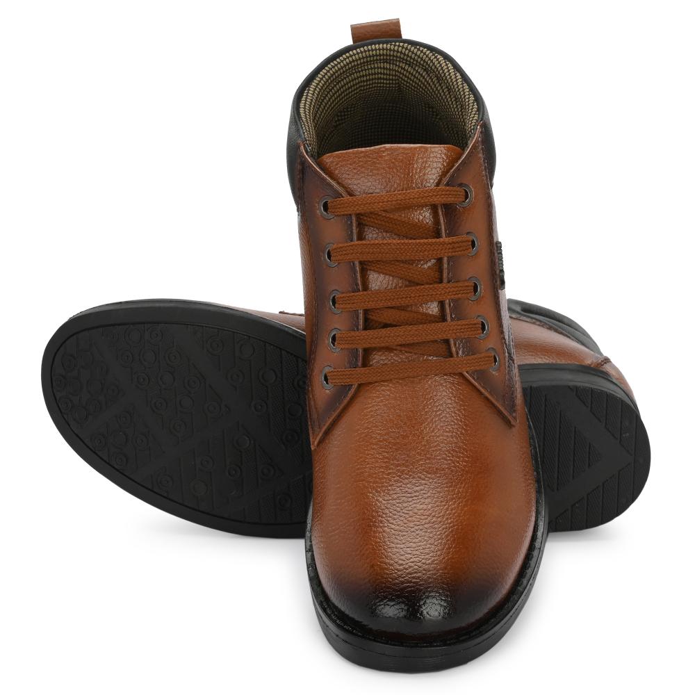Vellinto ALEXANDER Casual Boots For Men ll Synthetic Leather Casuals For Men Boots For Men