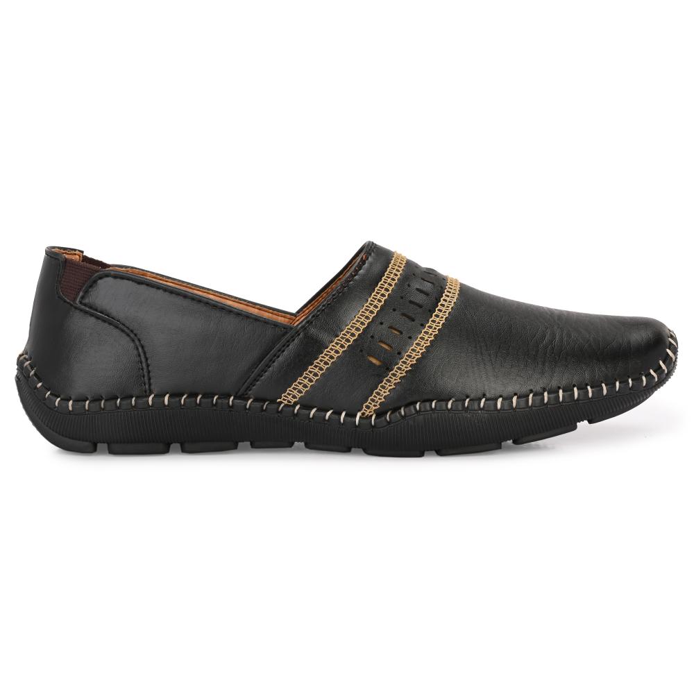 Vellinto RAJPUTANA Rajastani/Punjabi Juttis for Men ll Latest Ethnic Shoes Black