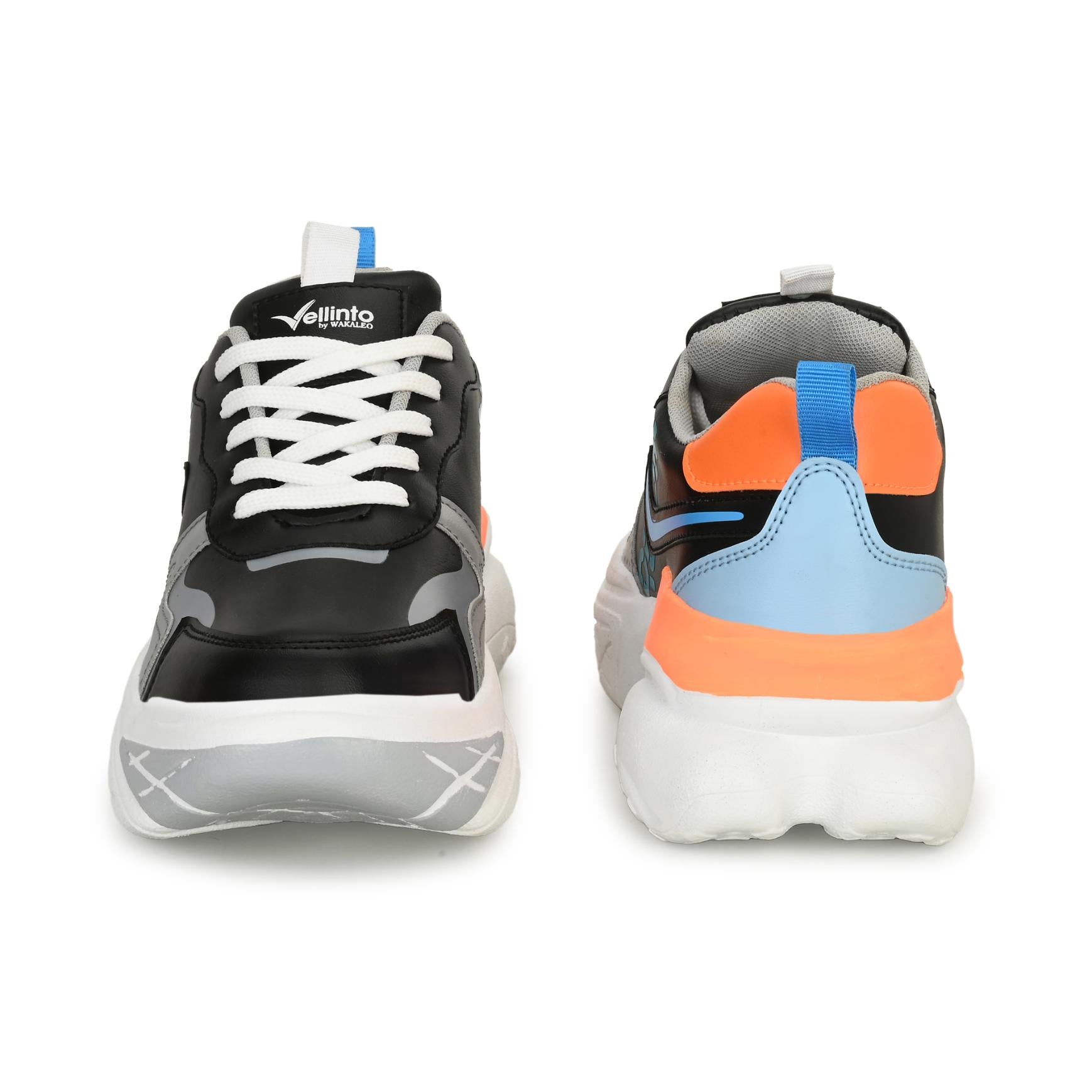 Vellinto WINDSAR Latest Sneakers/Running/Gym/Jogging Shoes for Men ll Casual Trendy Running Shoes for Men Black