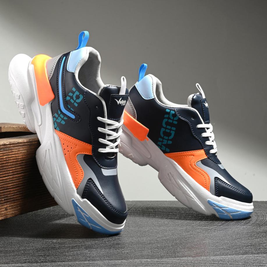 Vellinto WINDSAR Latest Sneakers/Running/Gym/Jogging Shoes for Men ll Casual Trendy Running Shoes for Men Black
