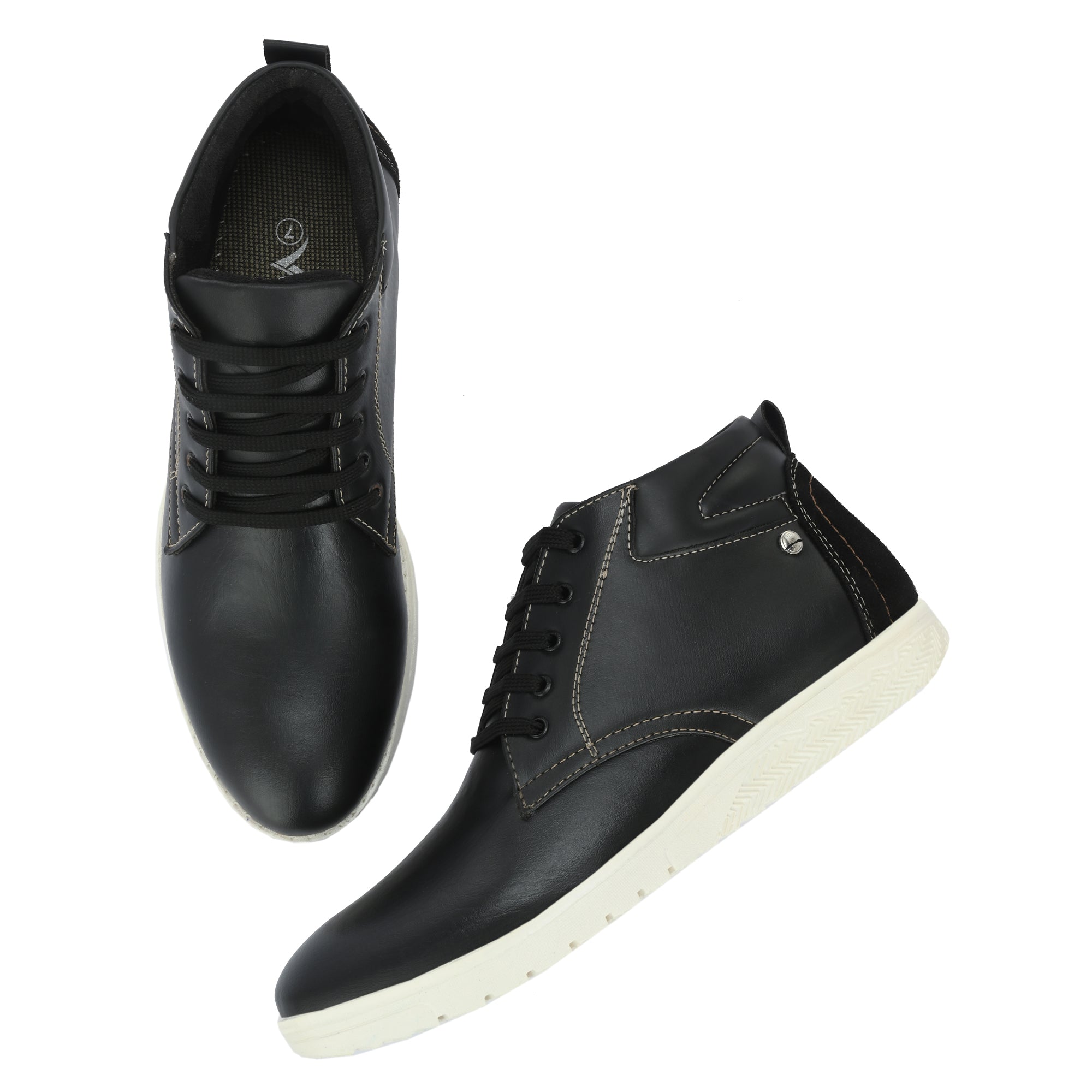 Vellinto KIERAN Casual Mid-Ankle Boots For Men ll Daily Use Casual Shoes For Men