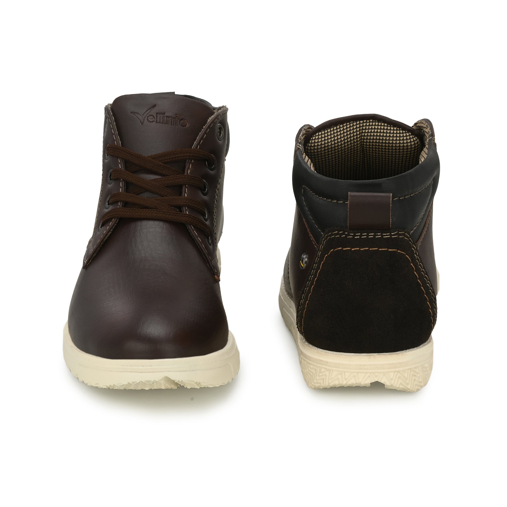 Vellinto KIERAN Casual Mid-Ankle Boots For Men ll Daily Use Casual Shoes For Men