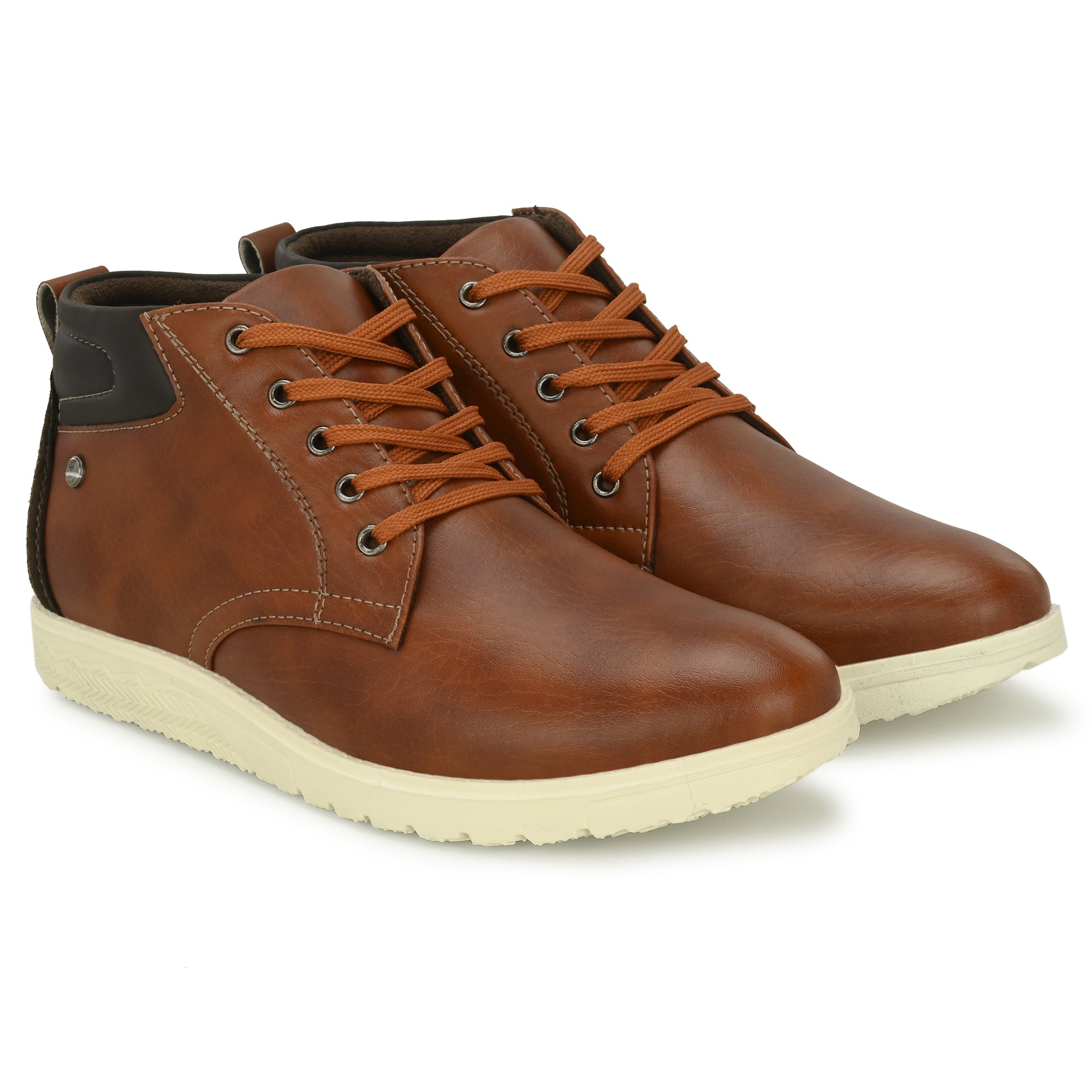 Vellinto KIERAN Casual Mid-Ankle Boots For Men ll Daily Use Casual Shoes For Men
