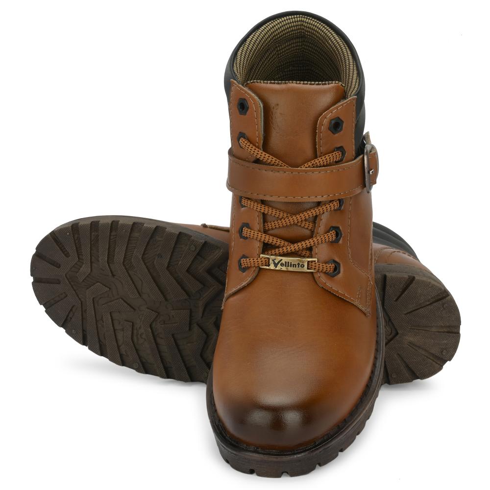 Vellinto COMMANDER Outdoor Boots For Men ll Casual Miliatry Boots For Men