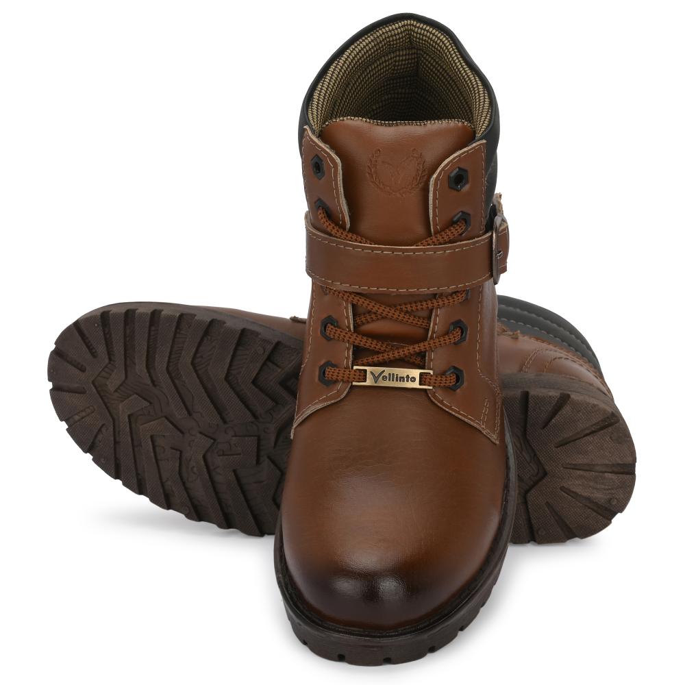 Vellinto COMMANDER Outdoor Boots For Men ll Casual Miliatry Boots For Men