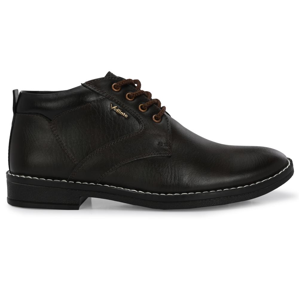 Vellinto SKULLCRUSH Casual Synthetic Boots For Men