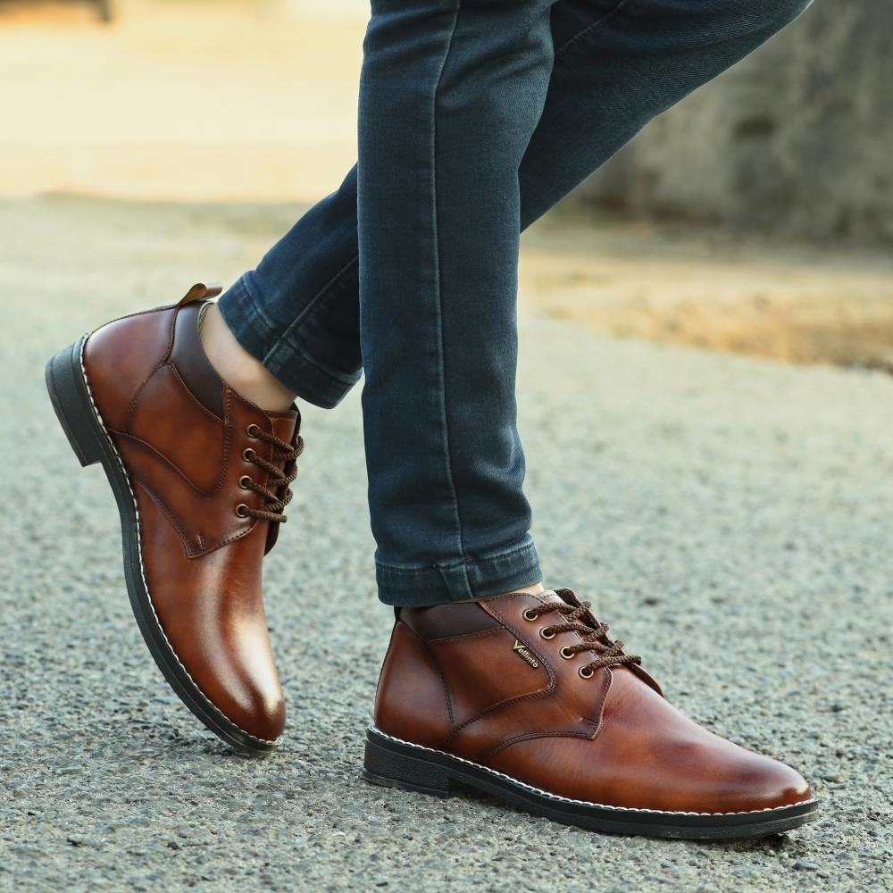 Vellinto SKULLCRUSH Casual Synthetic Boots For Men