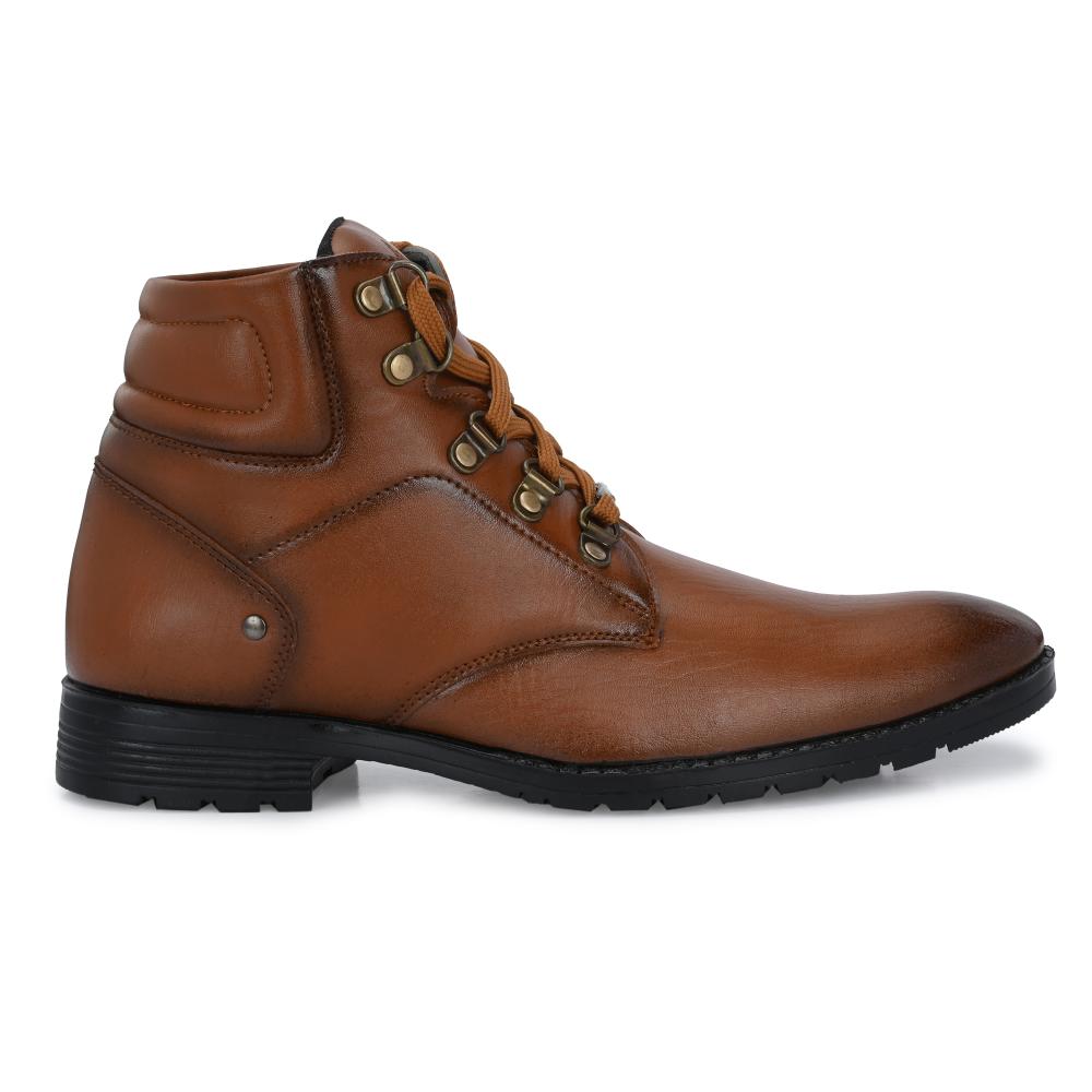 Vellinto BACARDY Casual Mid-Ankle Synthetic leather Boots For Men