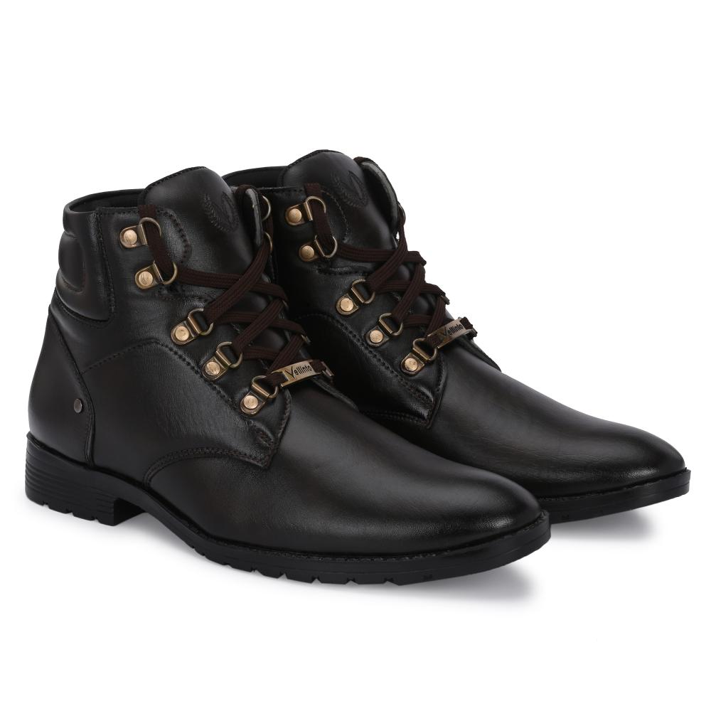 Vellinto BACARDY Casual Mid-Ankle Synthetic leather Boots For Men