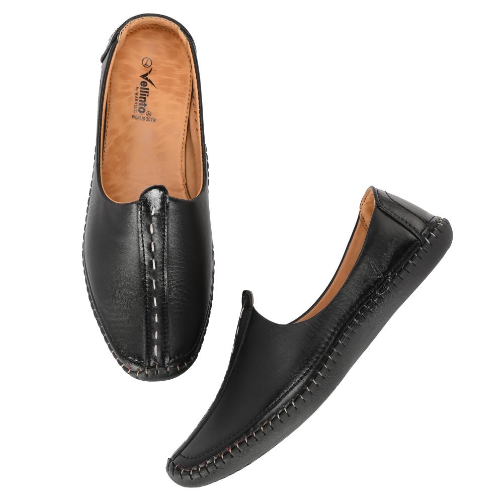 Vellinto PIND-DI Cool Rajasthani Jutis For Men Mojaris For Men Nagra For Men