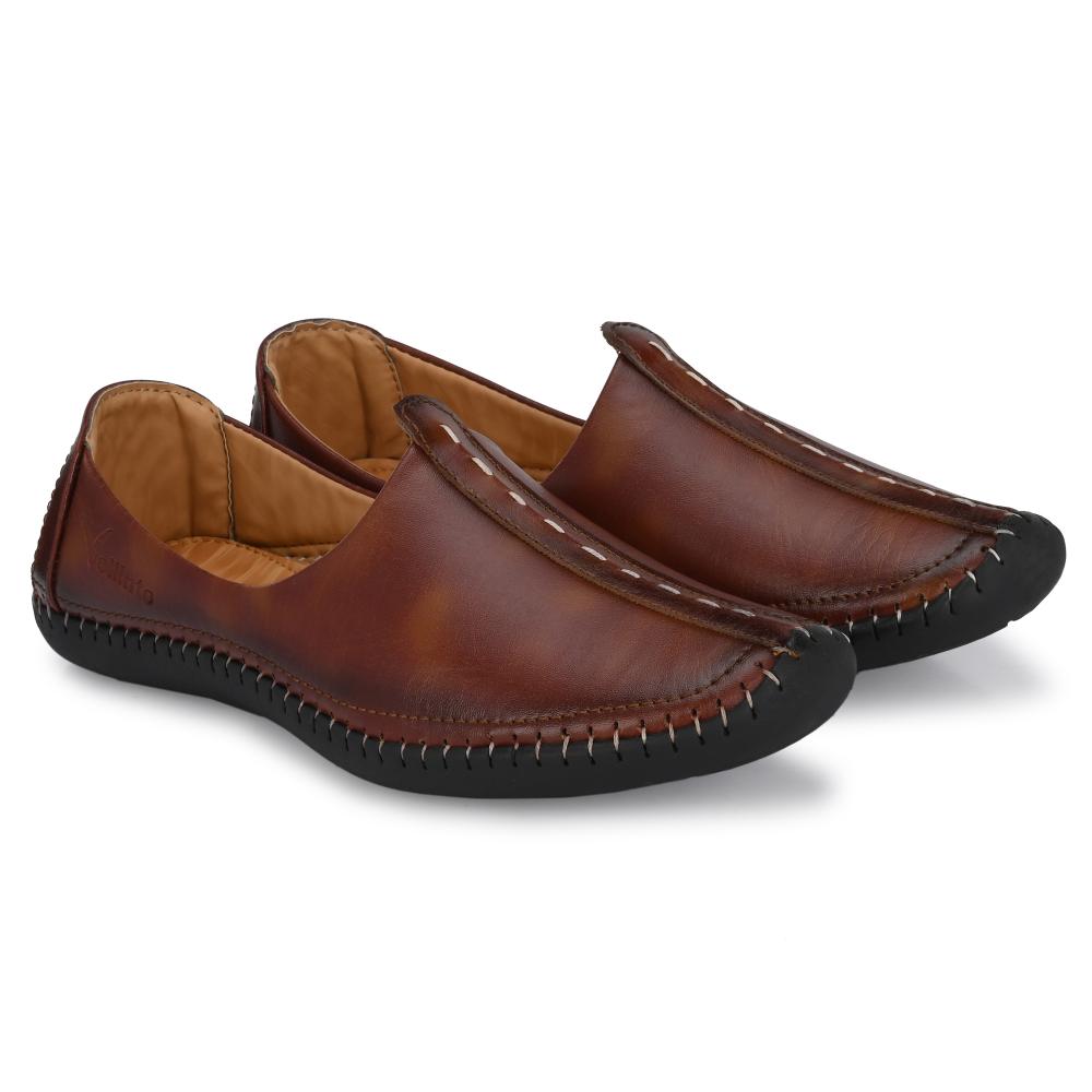 Vellinto PIND-DI Cool Rajasthani Jutis For Men Mojaris For Men Nagra For Men