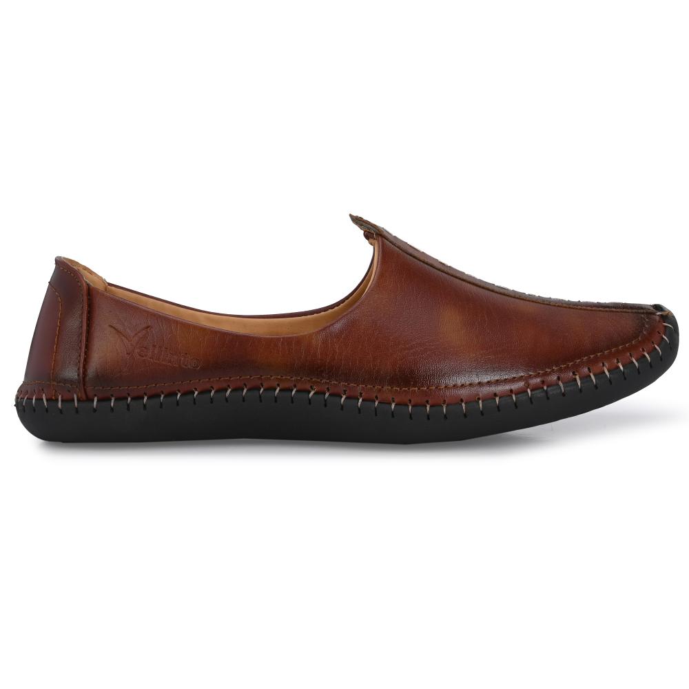 Vellinto PIND-DI Cool Rajasthani Jutis For Men Mojaris For Men Nagra For Men