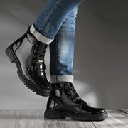 Vellinto SWIFT Royal Party Wear ll Casual ll Latest Patent Leather Boots for Men