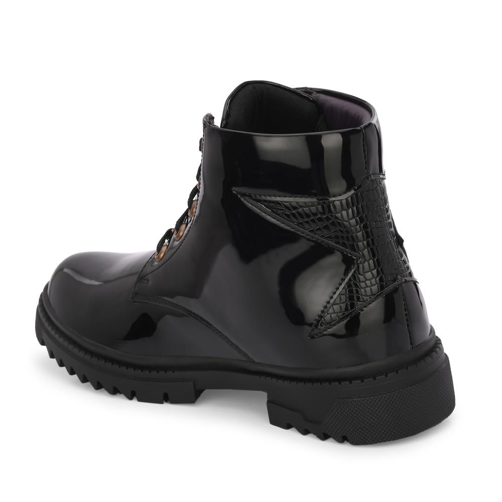 Vellinto SOVEREIGN Royal Party Wear ll Casual ll Latest Patent Leather Boots for Men
