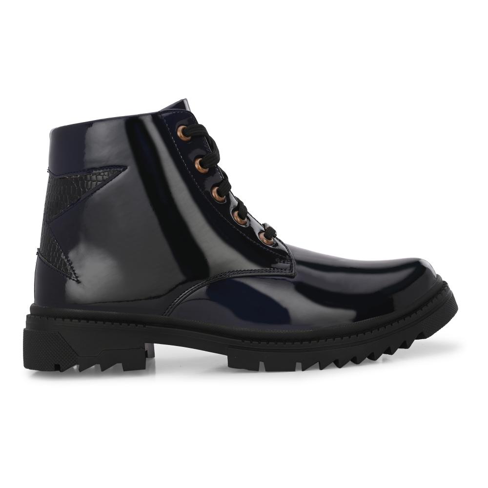 Vellinto SOVEREIGN Royal Party Wear ll Casual ll Latest Patent Leather Boots for Men