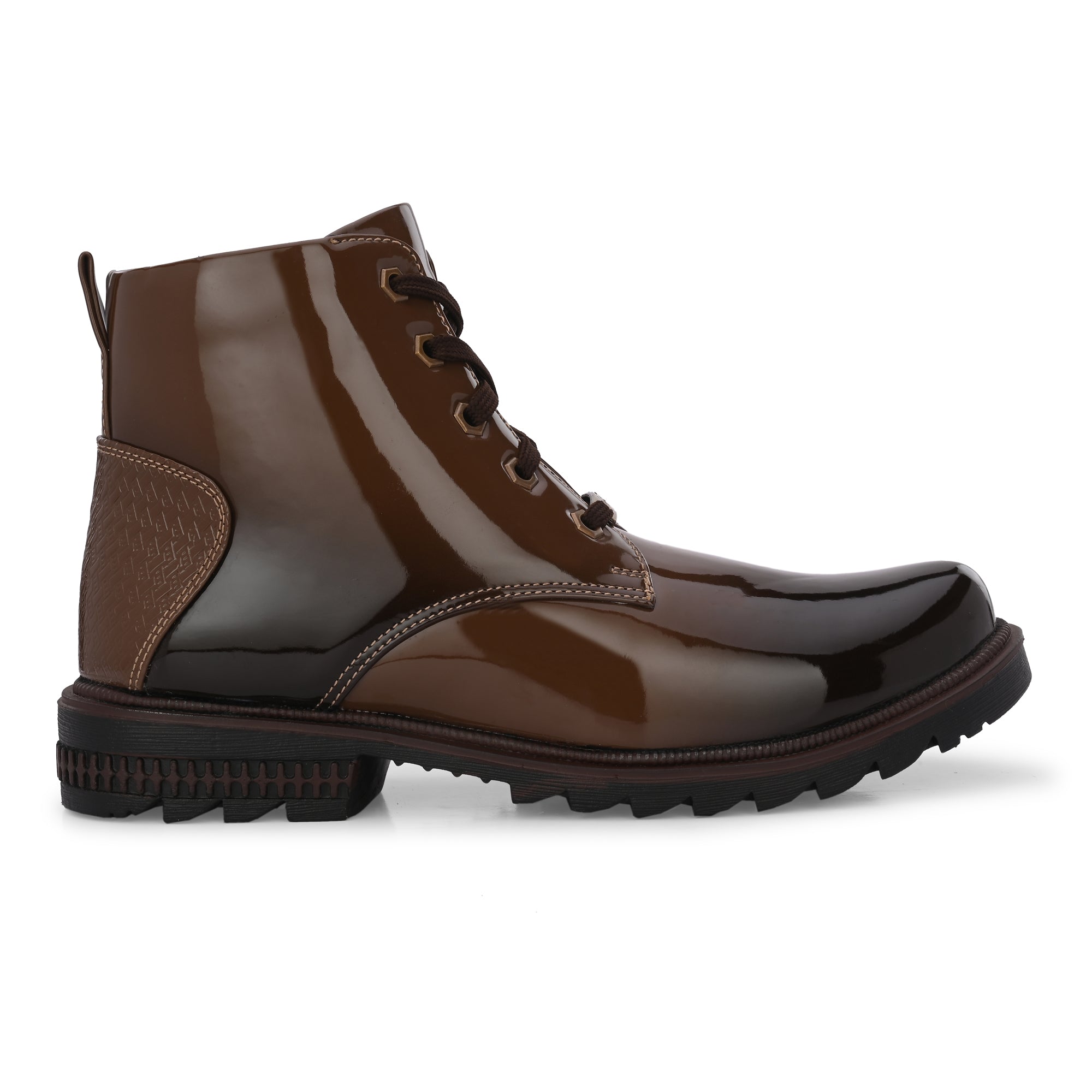 Vellinto VIROLA Royal Party Wear ll Casual ll Latest Patent Leather Boots for Men