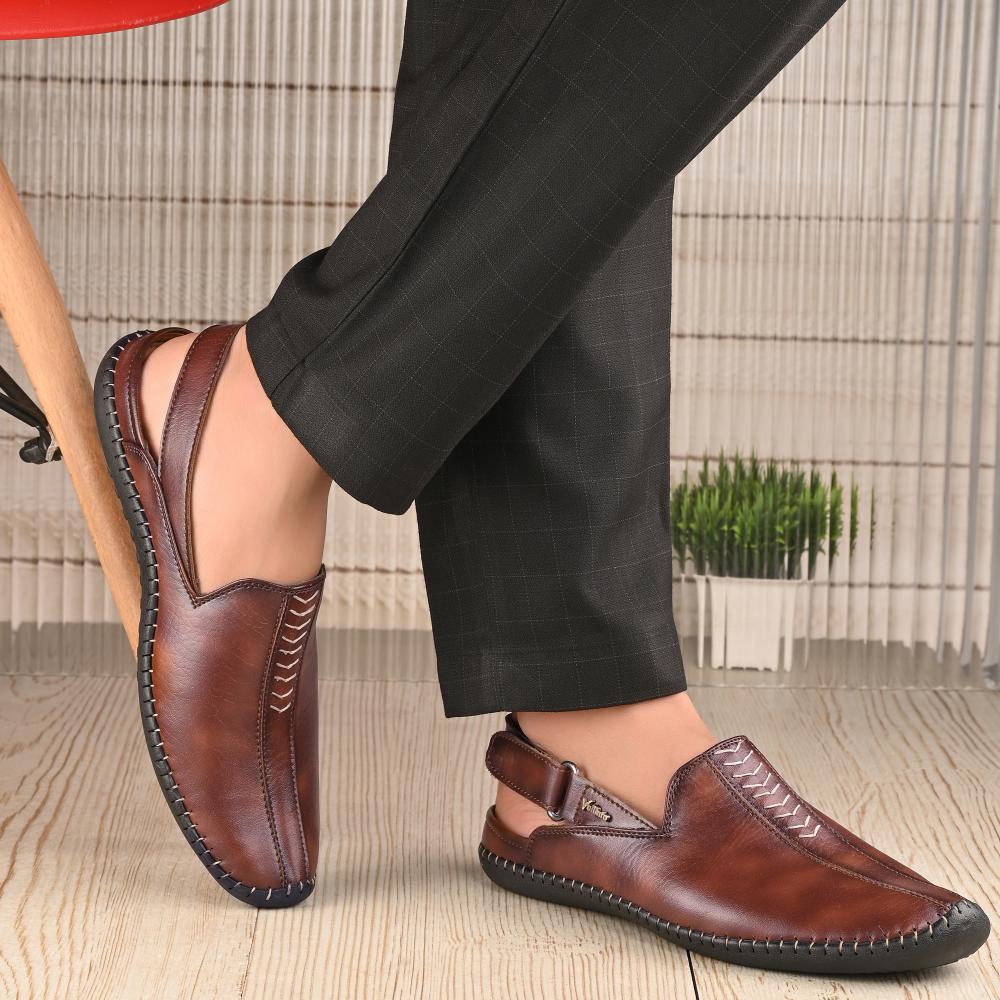 Vellinto REECE Ethnic Sandals For Men ll Casual Sandals For Men ll Tradition Sandals For Men