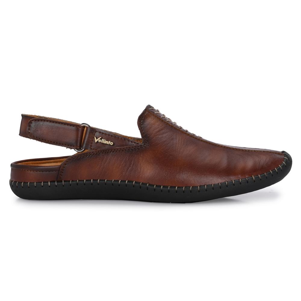 Vellinto REECE Ethnic Sandals For Men ll Casual Sandals For Men ll Tradition Sandals For Men