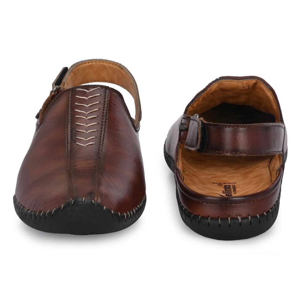 Vellinto REECE Ethnic Sandals For Men ll Casual Sandals For Men ll Tradition Sandals For Men