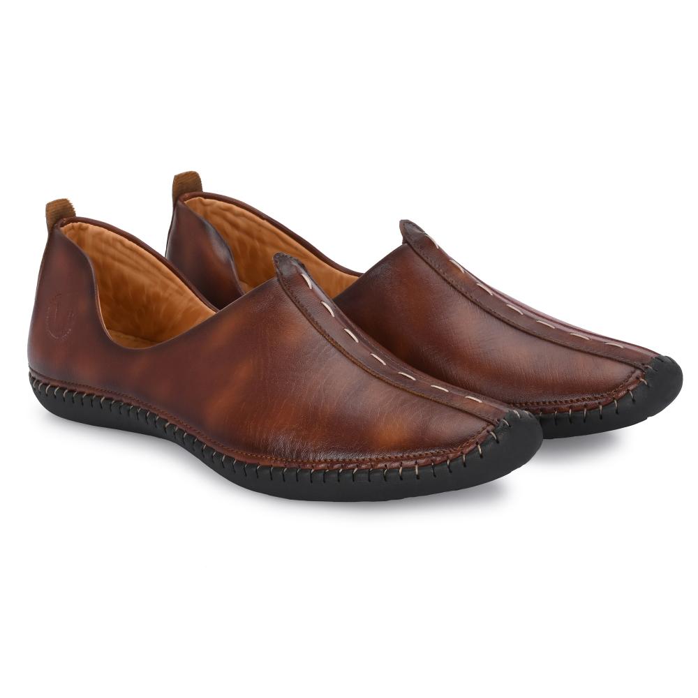Vellinto CHOKHI Cool Rajasthani Jutis For Men Mojaris For Men Nagra For Men