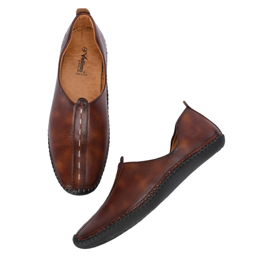 Vellinto CHOKHI Cool Rajasthani Jutis For Men Mojaris For Men Nagra For Men