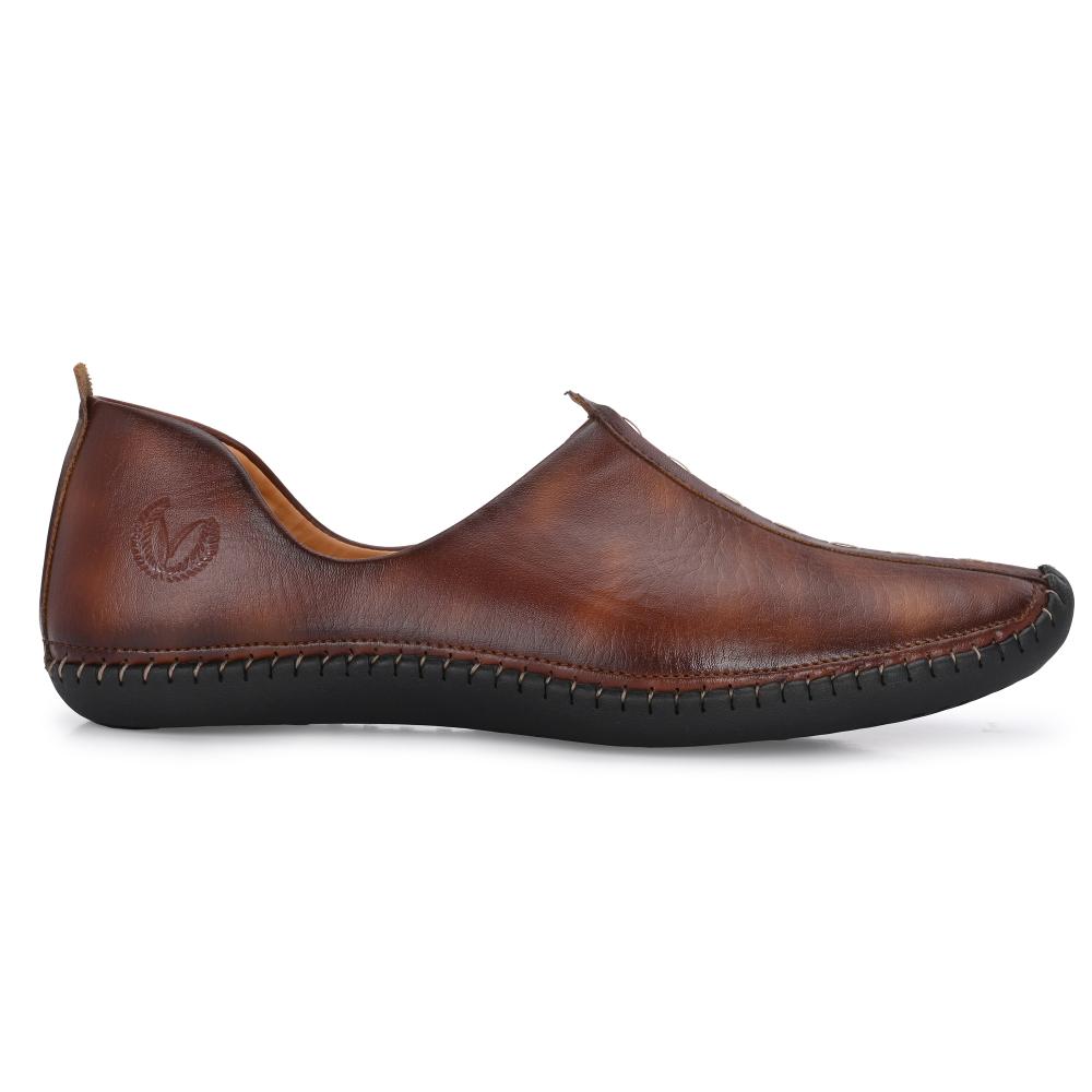 Vellinto CHOKHI Cool Rajasthani Jutis For Men Mojaris For Men Nagra For Men