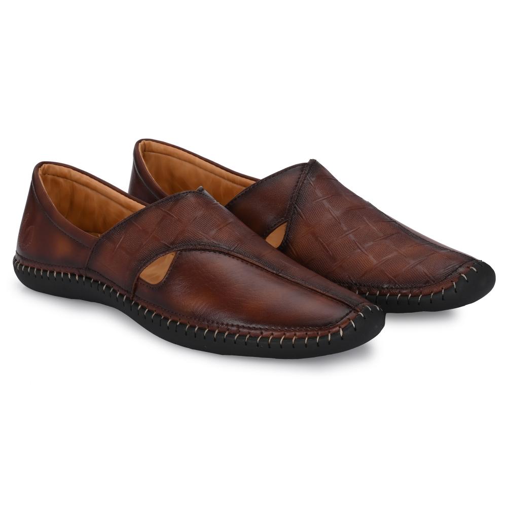 Vellinto GHOOMAR Cool Punjabi Jutis For Men Mojaris For Men Nagra For Men