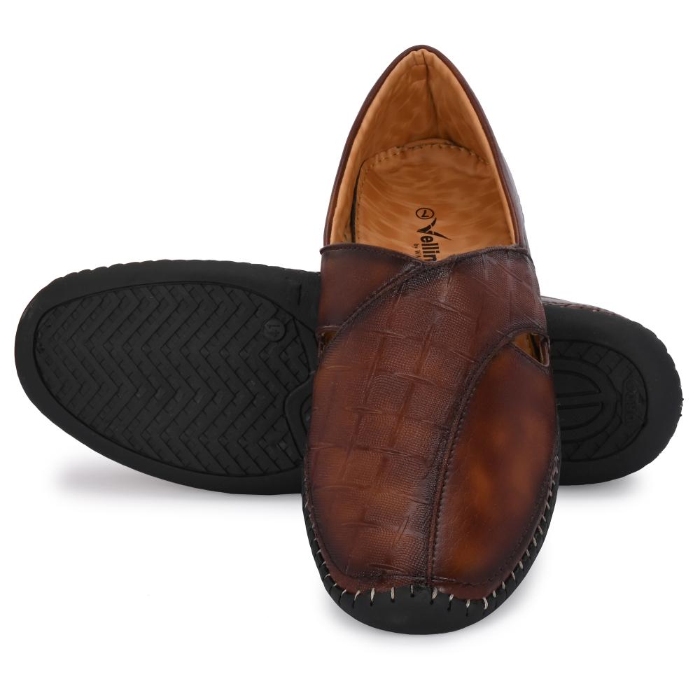 Vellinto GHOOMAR Cool Punjabi Jutis For Men Mojaris For Men Nagra For Men