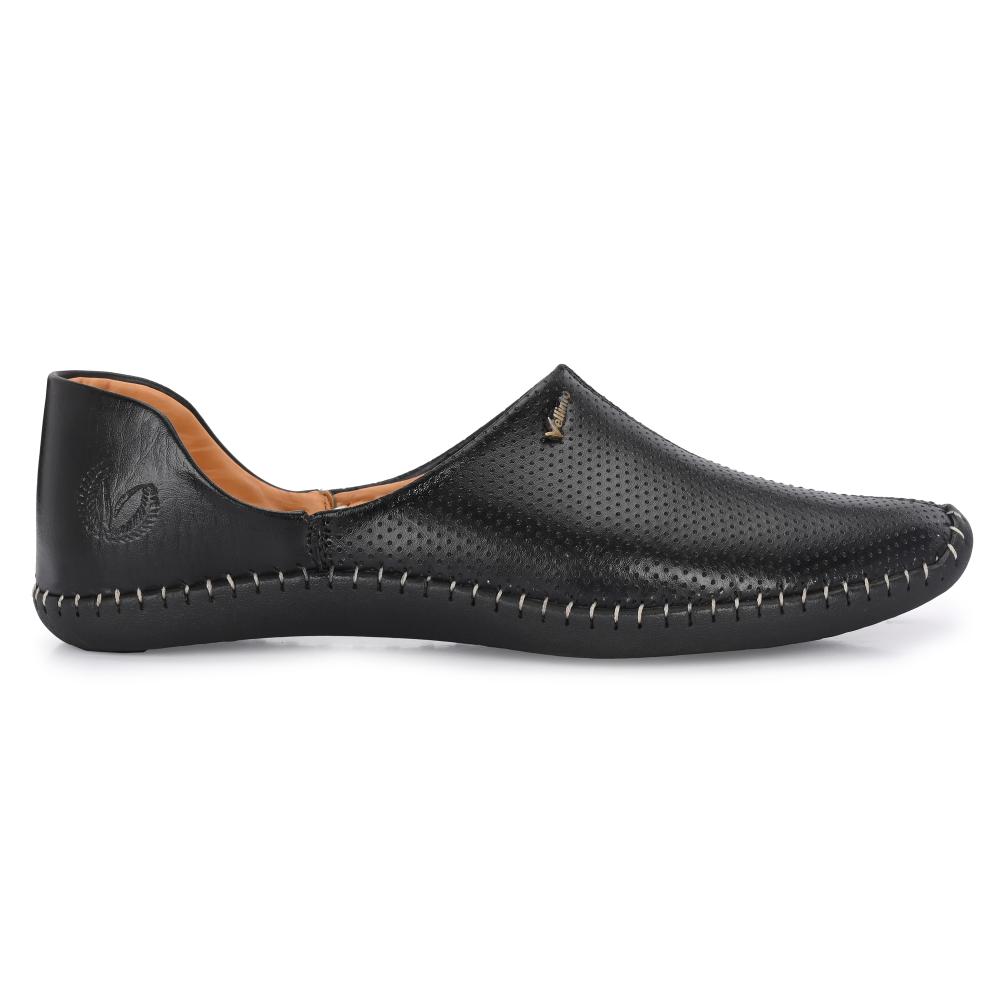 Vellinto MEWAR Cool Rajasthani Jutis for Men Mojaris for Men Nagra for Men Beige