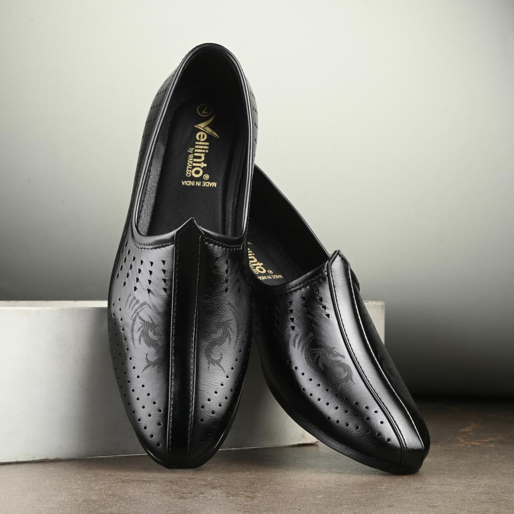 Rajasthani Leather Jutti Man Buy Tan Leather Men's Khussa Juttis