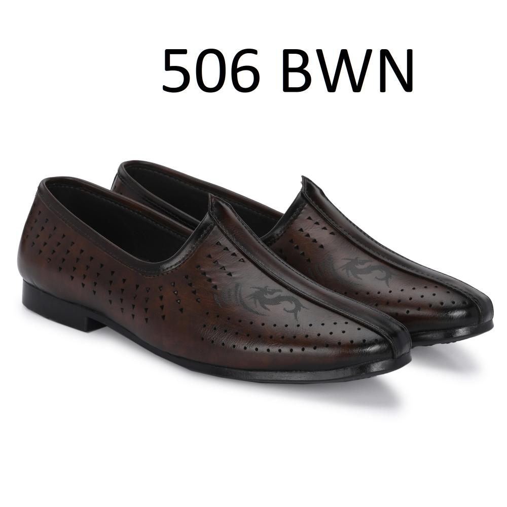 Vellinto VINTAGE Cool Rajasthani Jutis For Men Mojaris For Men Nagra For Men