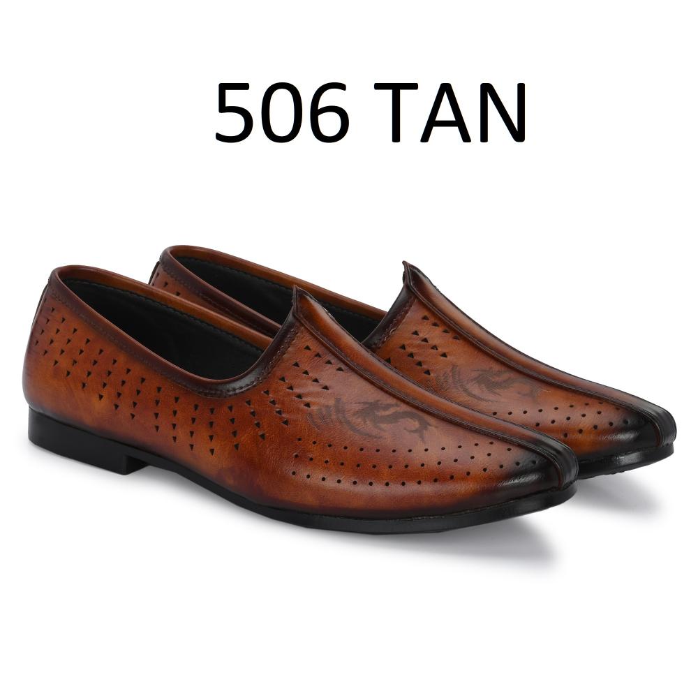 Vellinto VINTAGE Cool Rajasthani Jutis For Men Mojaris For Men Nagra For Men