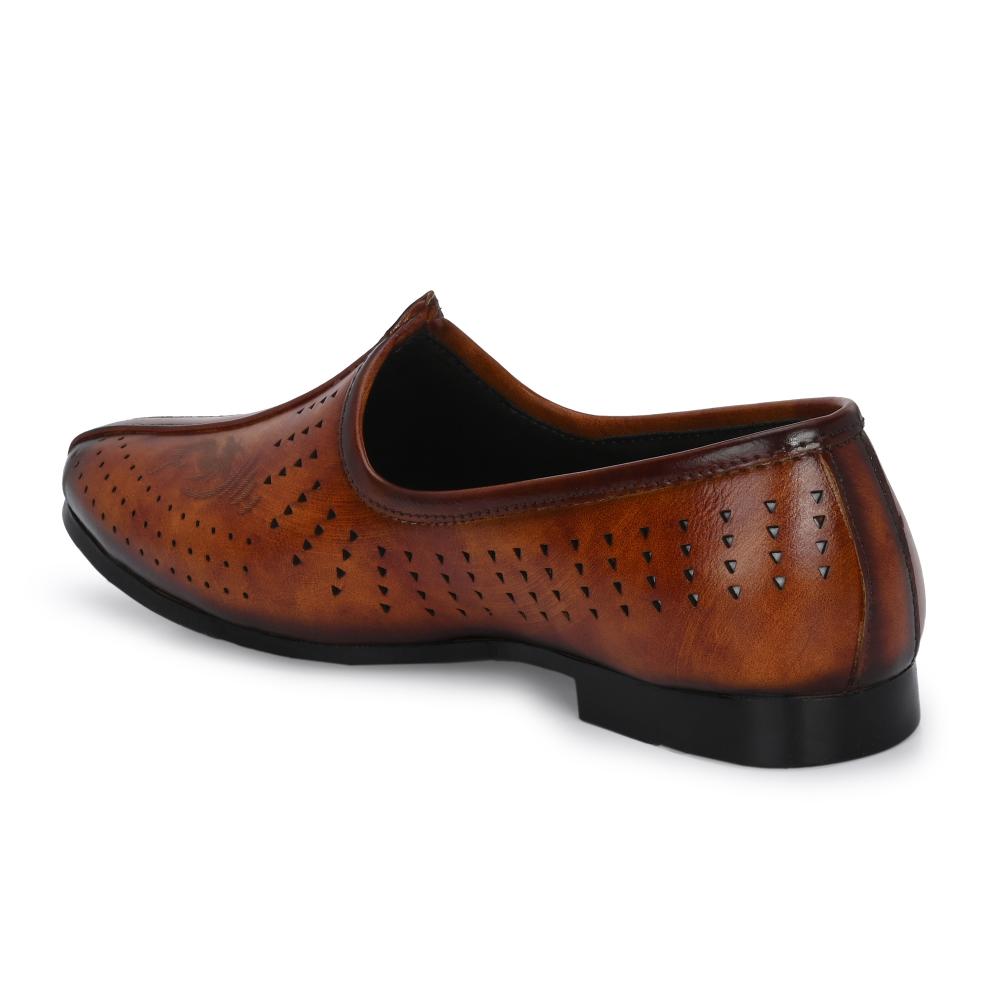 Vellinto VINTAGE Cool Rajasthani Jutis For Men Mojaris For Men Nagra For Men
