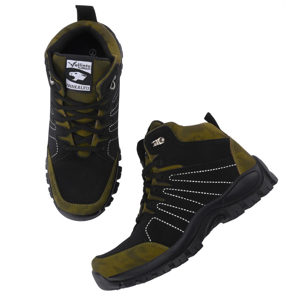 Vellinto GIZMO Outdoor Boots For Men ll Casual Miliatry Boots For Men