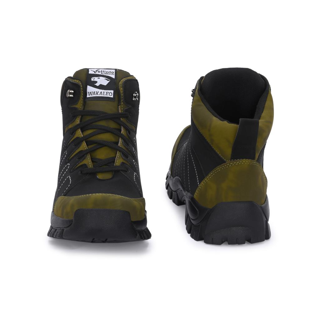 Vellinto GIZMO Outdoor Boots For Men ll Casual Miliatry Boots For Men