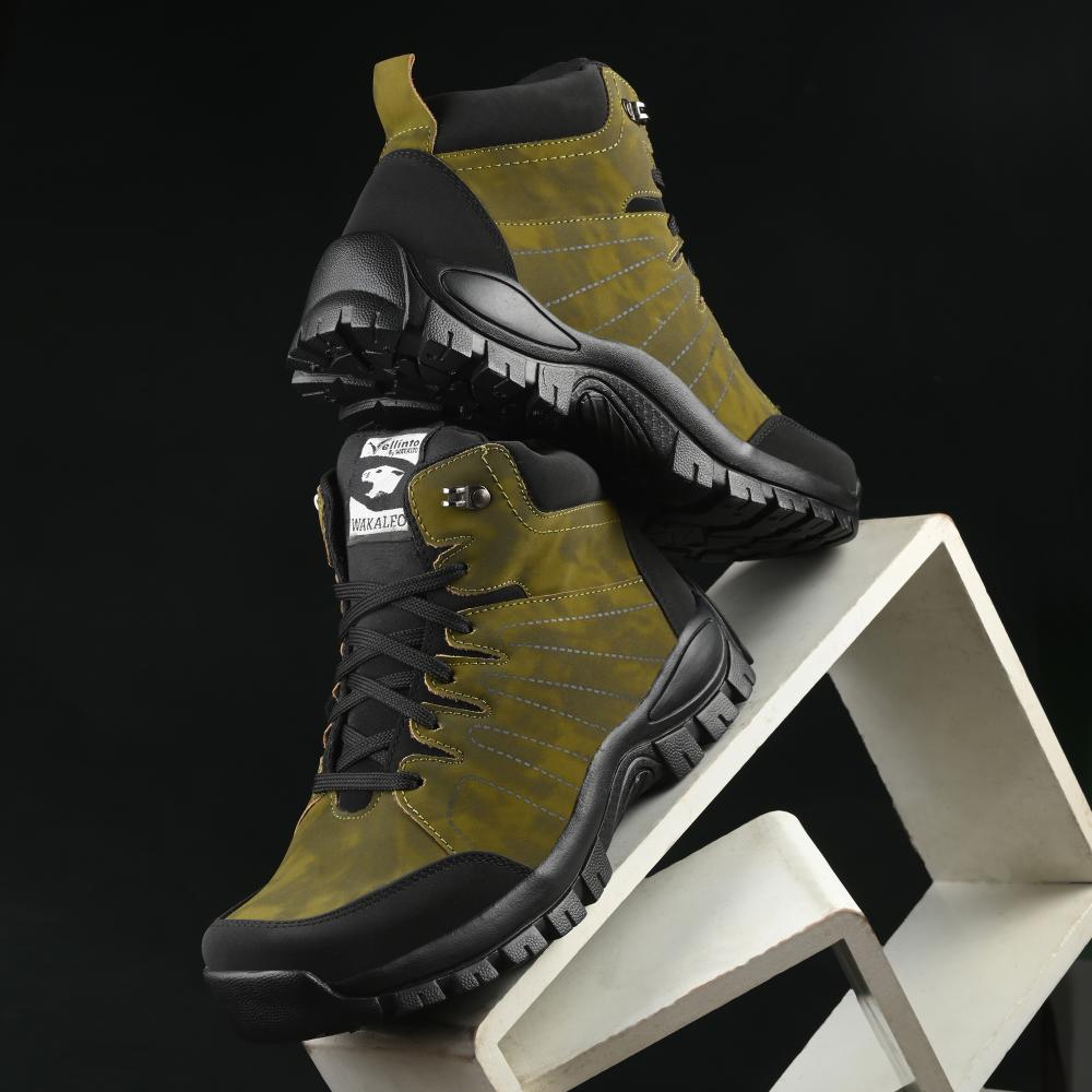 Vellinto GIZMO Outdoor Boots For Men ll Casual Miliatry Boots For Men