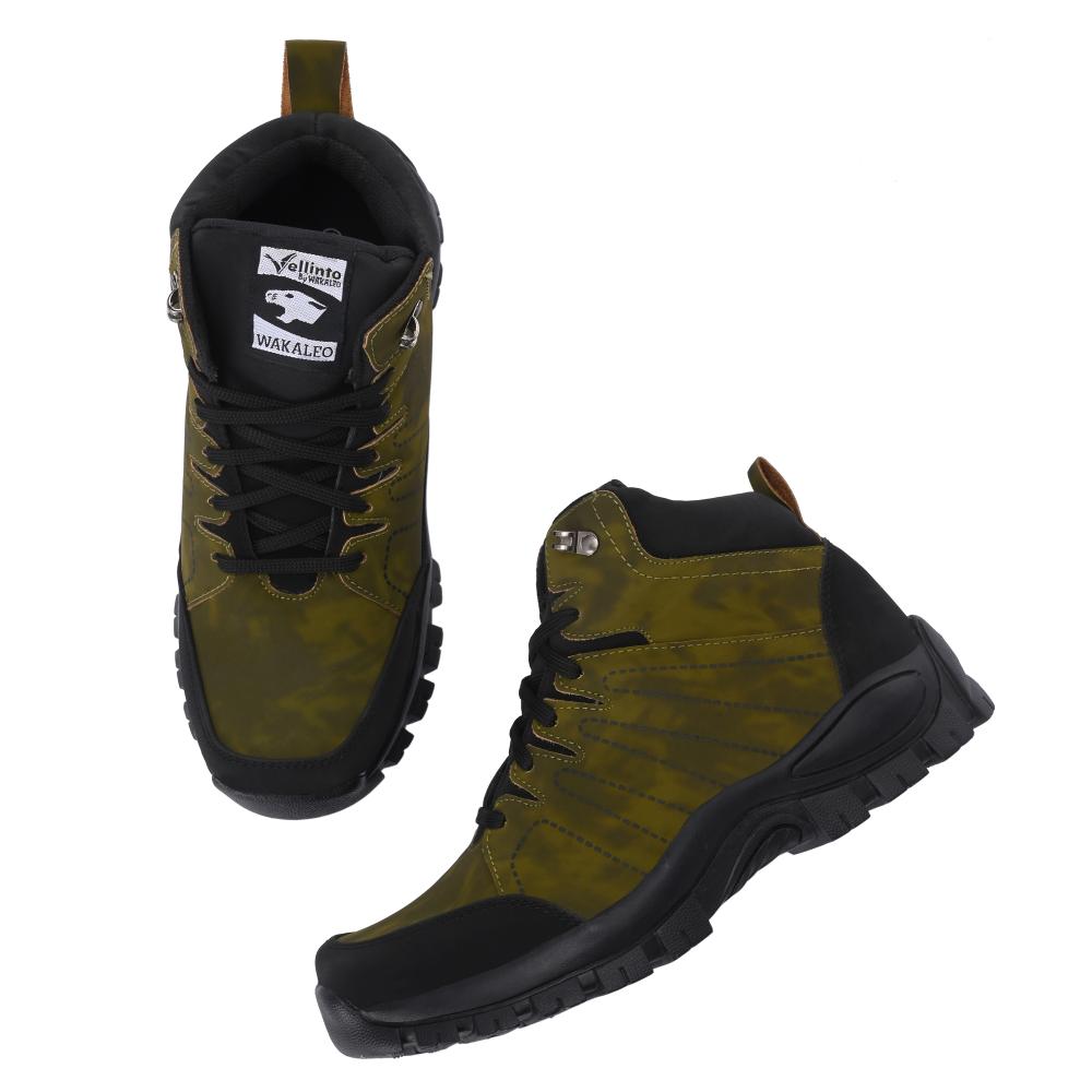 Vellinto GIZMO Outdoor Boots For Men ll Casual Miliatry Boots For Men