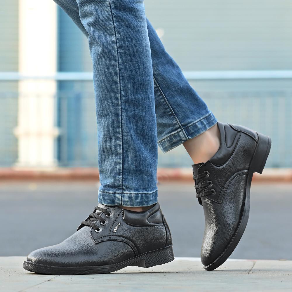 Vellinto MATHEW Casual Derby For Men ll Synthetic Leather Casual Lace-up For Men