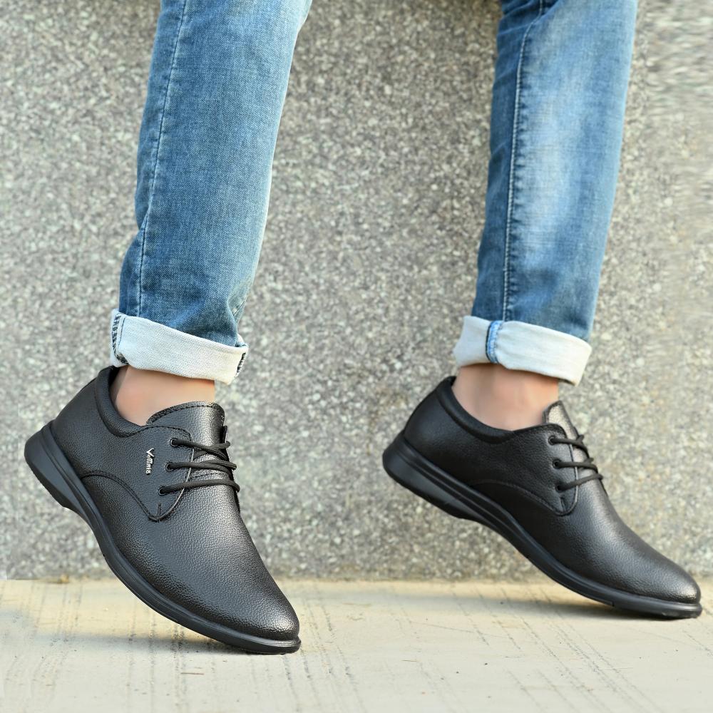 Vellinto OLIVER Casual Derby For Men ll Synthetic Leather Casual Lace-up For Men