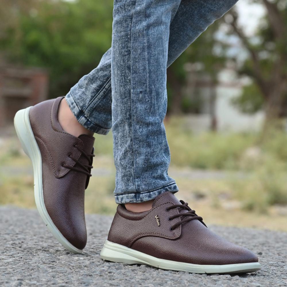 Vellinto OLIVER Casual Derby For Men ll Synthetic Leather Casual Lace-up For Men