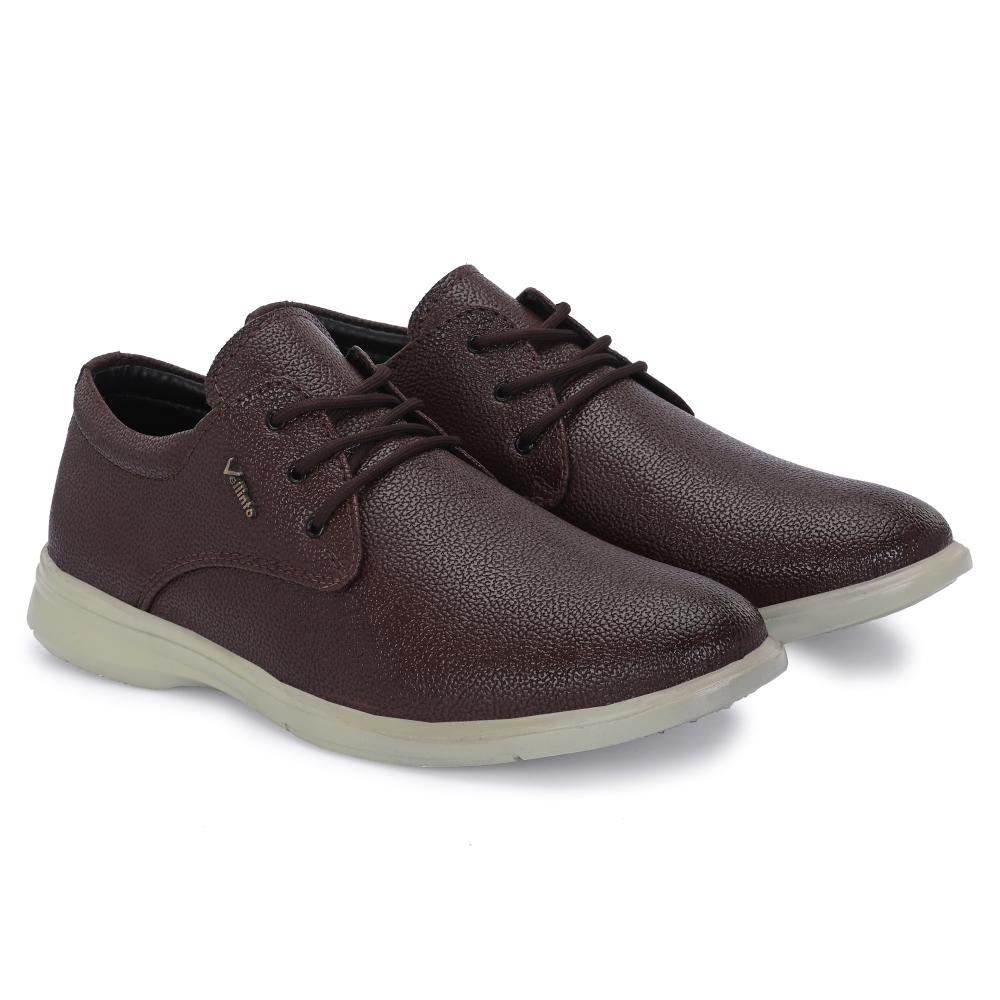 Vellinto OLIVER Casual Derby For Men ll Synthetic Leather Casual Lace-up For Men